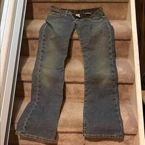 Lucky Brand Denim Jeans with Stitch Detail